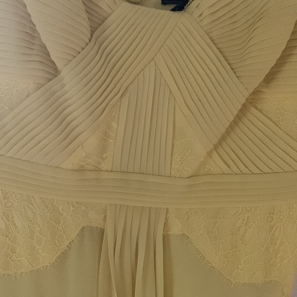 Bcbg MaxAzria “katakana” yellow canary cocktail dress - Picture 3 of 6